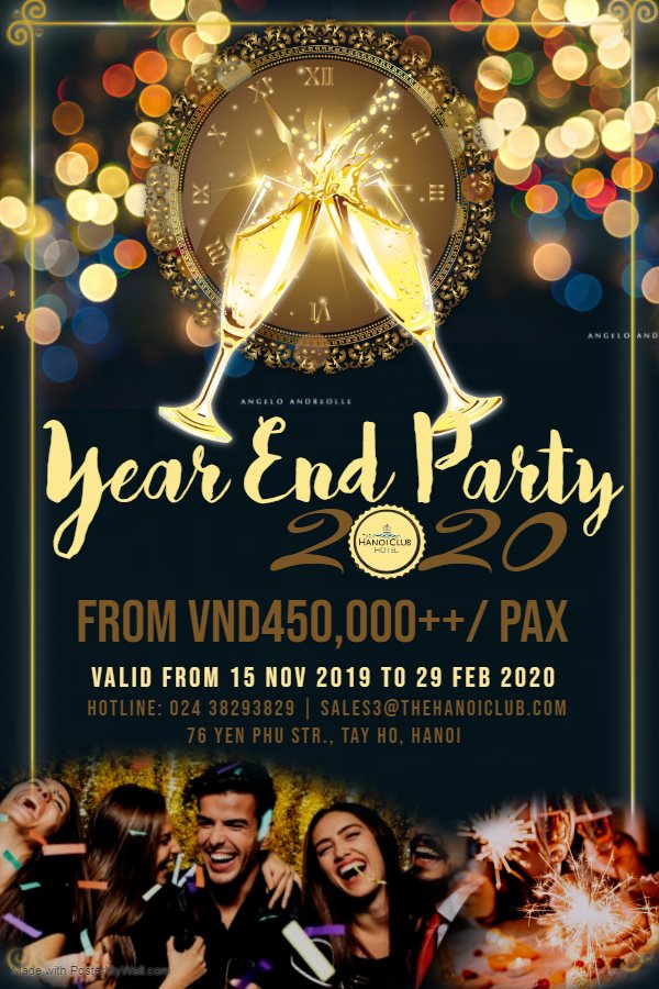Year End Party Promotion 2019